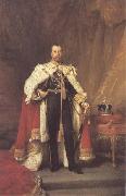 Luke Fildes George V 1912 (mk25) oil painting artist